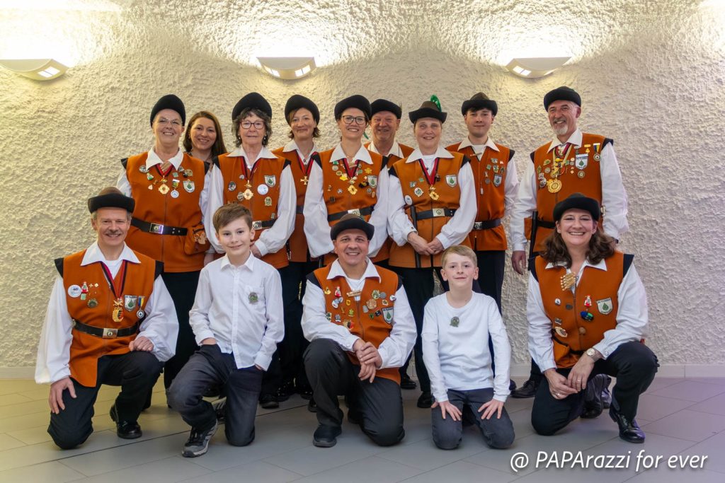 Der Spielmannszug der Filderer beim Ordensfest