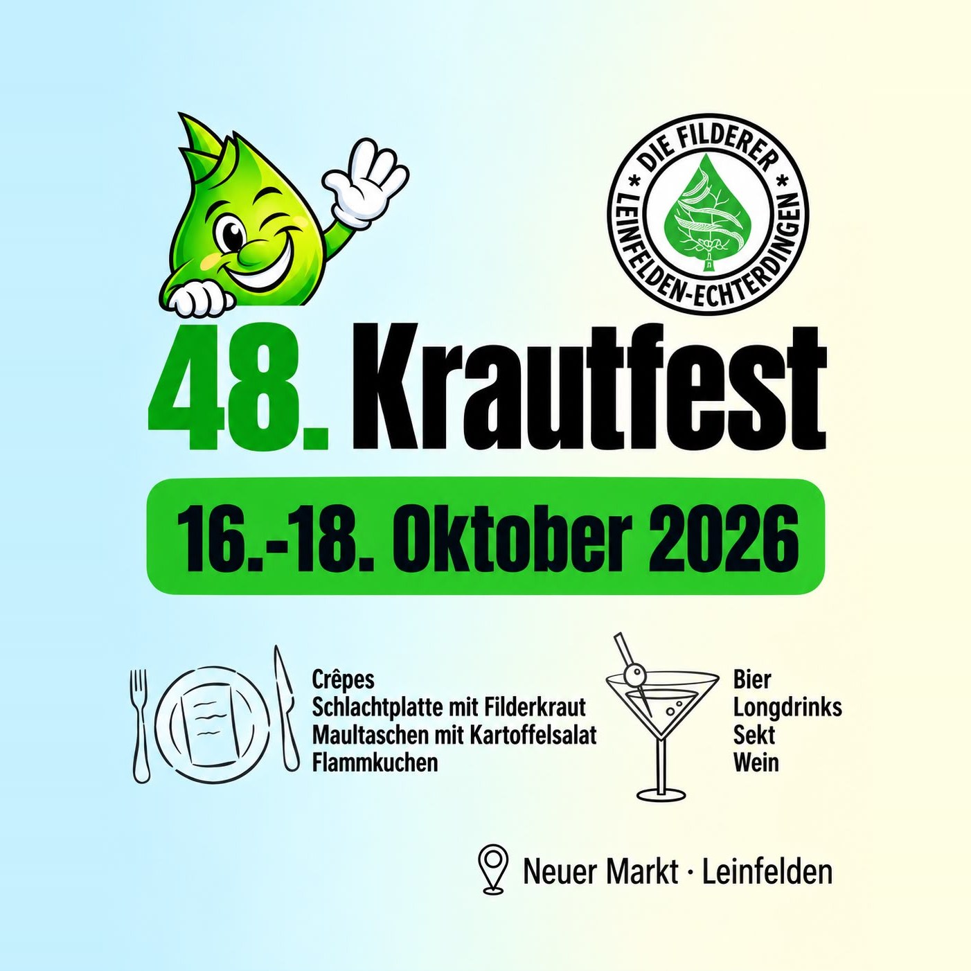 48. Krautfest – wir sind dabei!