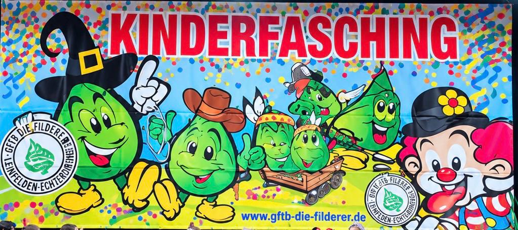 Kinder- und Schlagerfasching